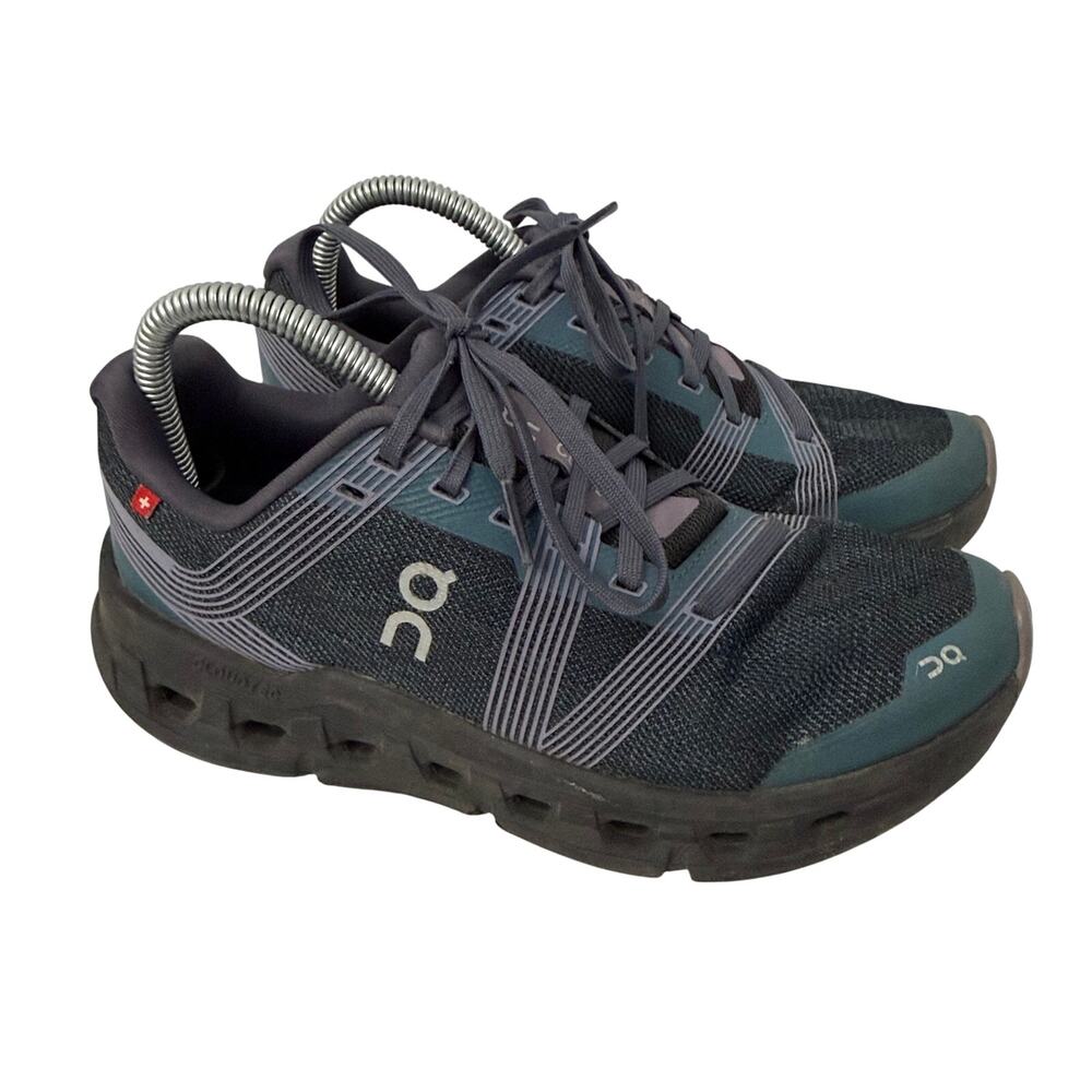 On Cloudgo Shoes Women’s Size 6.5 Running Storm Magnet Dark Gray Blue